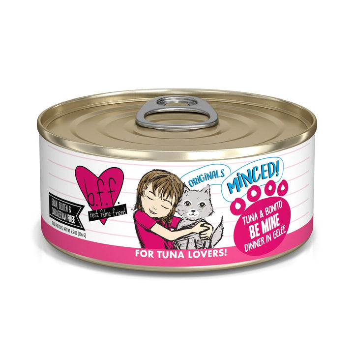 BFF Cat Tuna and Bonito Be Mine Dinner in Gele 5.5oz. (Case of 24)