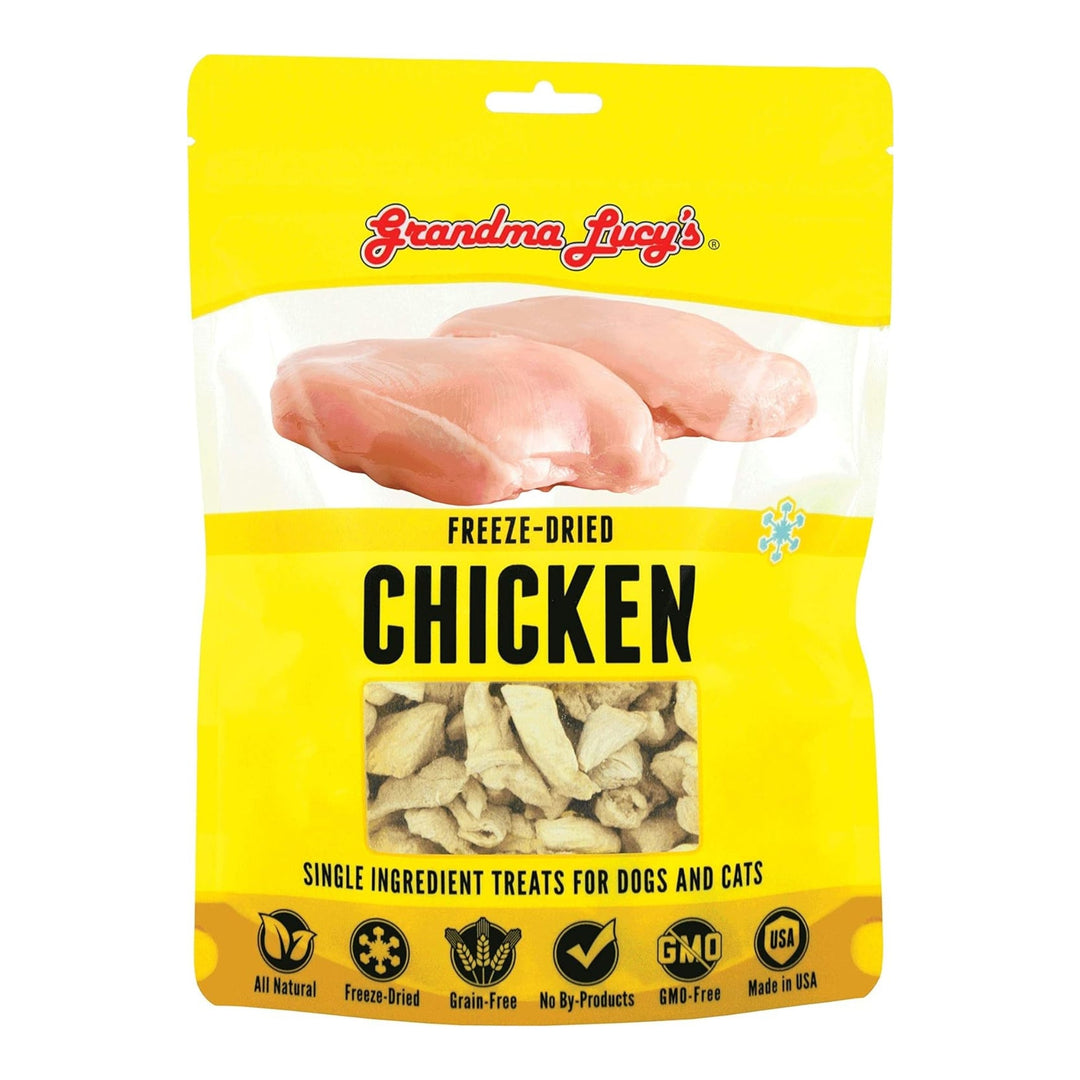 Grandma Lucys Dog Freeze Dried Chicken Treat 4 oz..