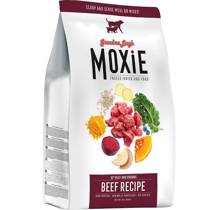 Grandma Lucys Dog Moxie Grain Free Beef 8 oz.