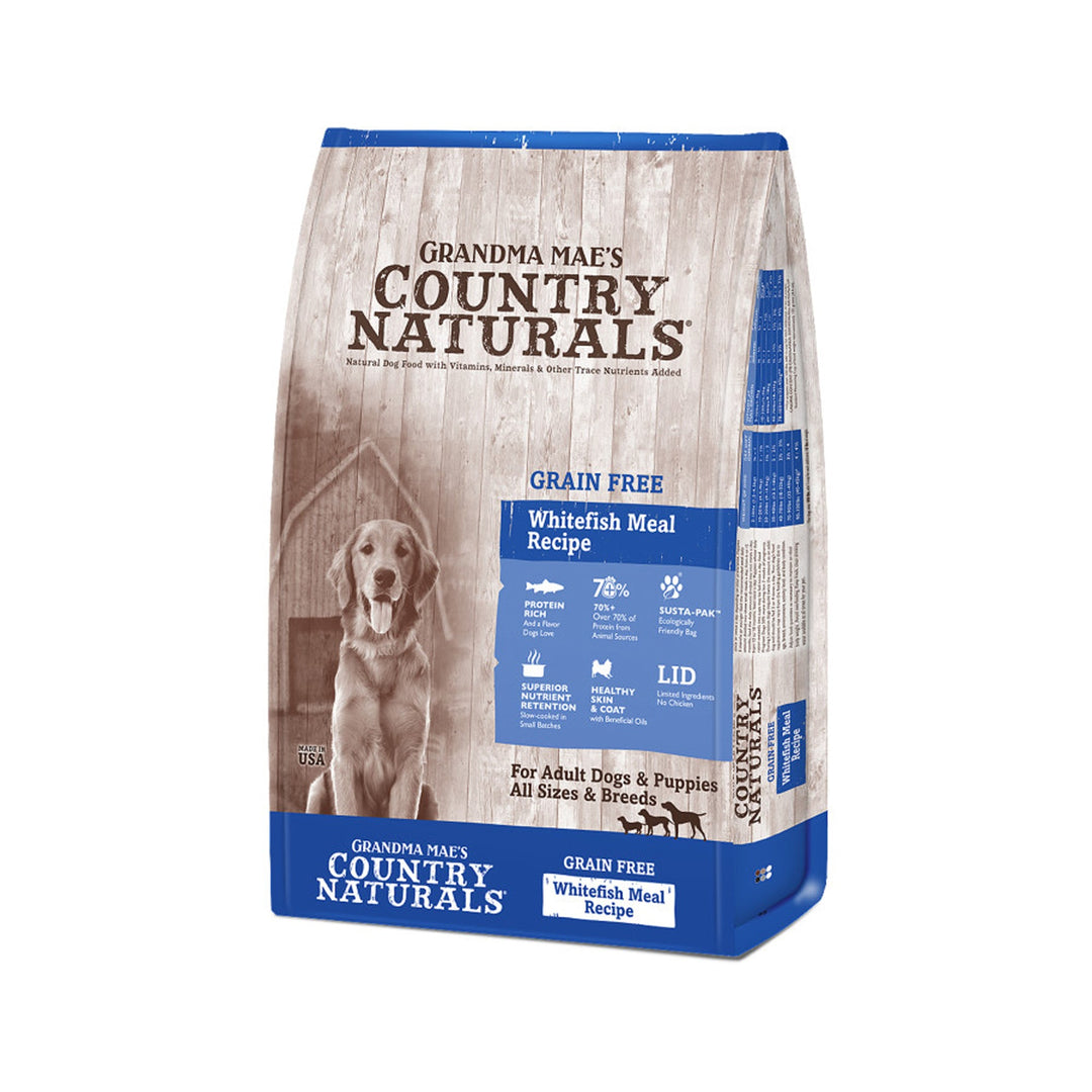 Grandma Mae's Country Naturals Grain Free Dry Dog Food Fish 1ea/14 lb