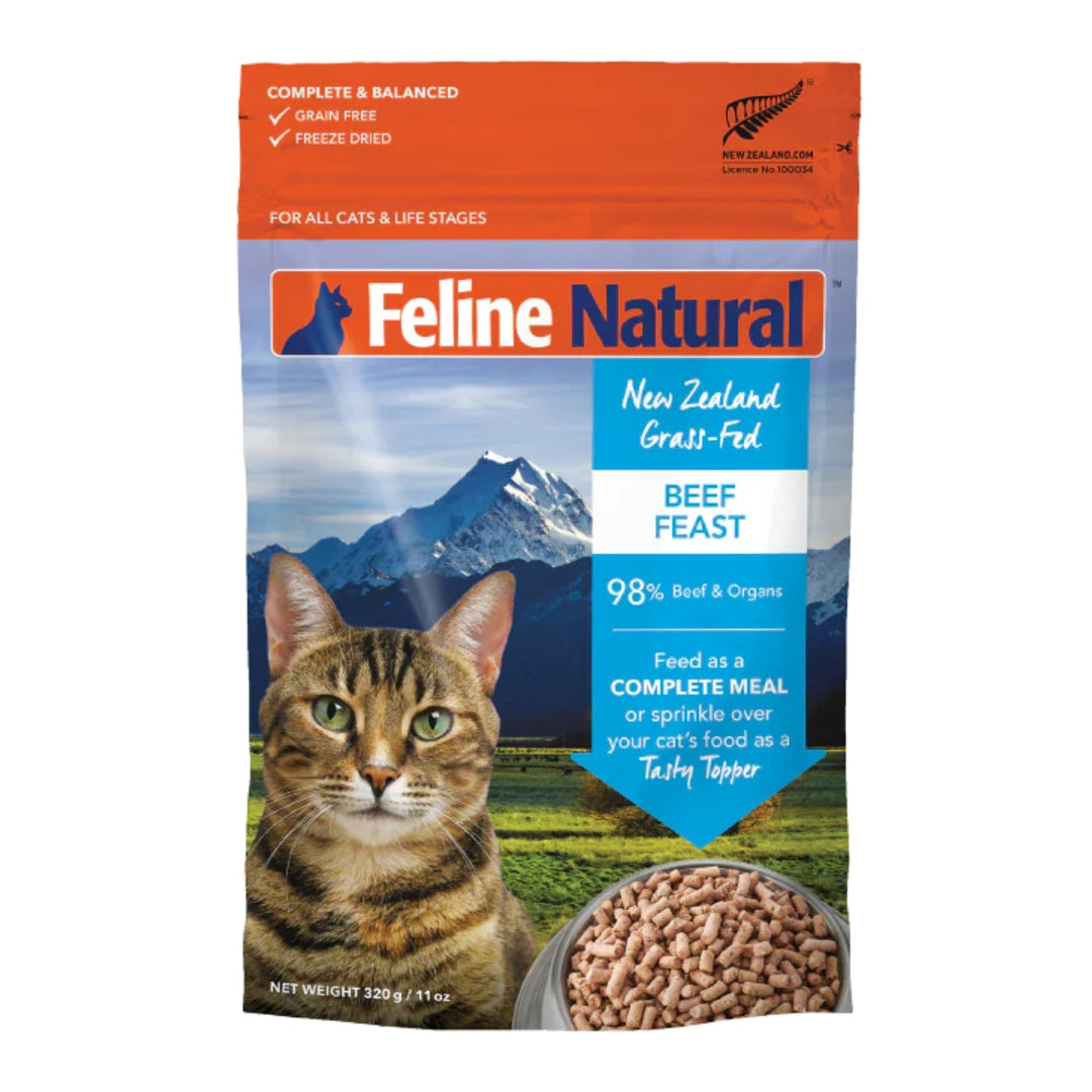 Feline Natural Cat Freeze-Dried Beef 11oz.