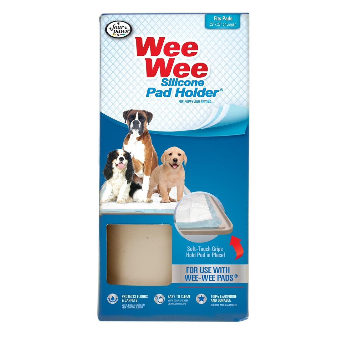 Four Paws Wee-Wee Silicone Dog Housebreaking Pad Holder Layer 1ea/1 ct