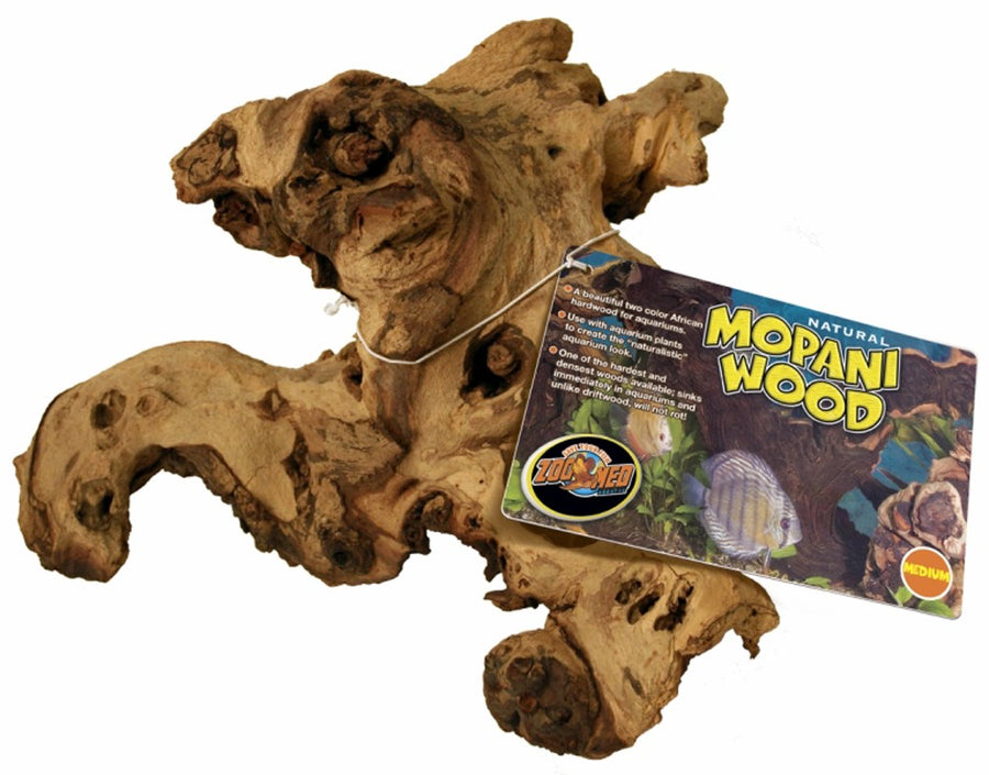 Zoo Med Aquarium Mopani Wood Brown 10 in - 12 in Medium