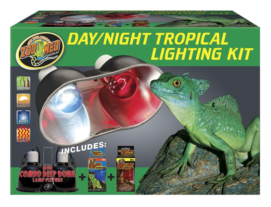Zoo Med Day and Night Tropical Lighting Kit