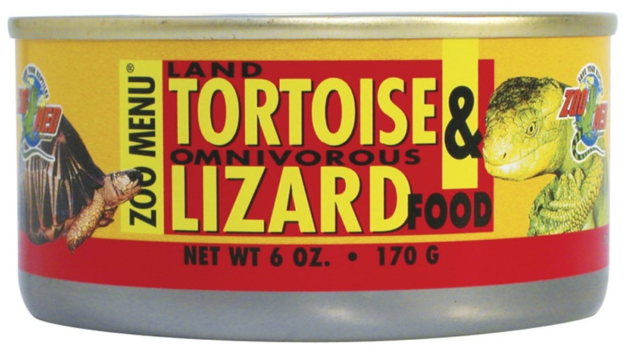 Zoo Med Tortoise and Omnivorous Lizard Wet Food 6 oz