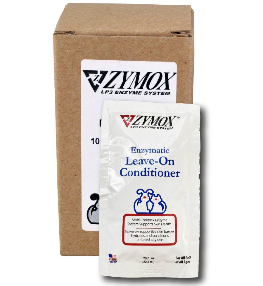 Zymox Enzymatic Shampoo and Leave-On Conditioner Sample Refills Conditioner 10pk