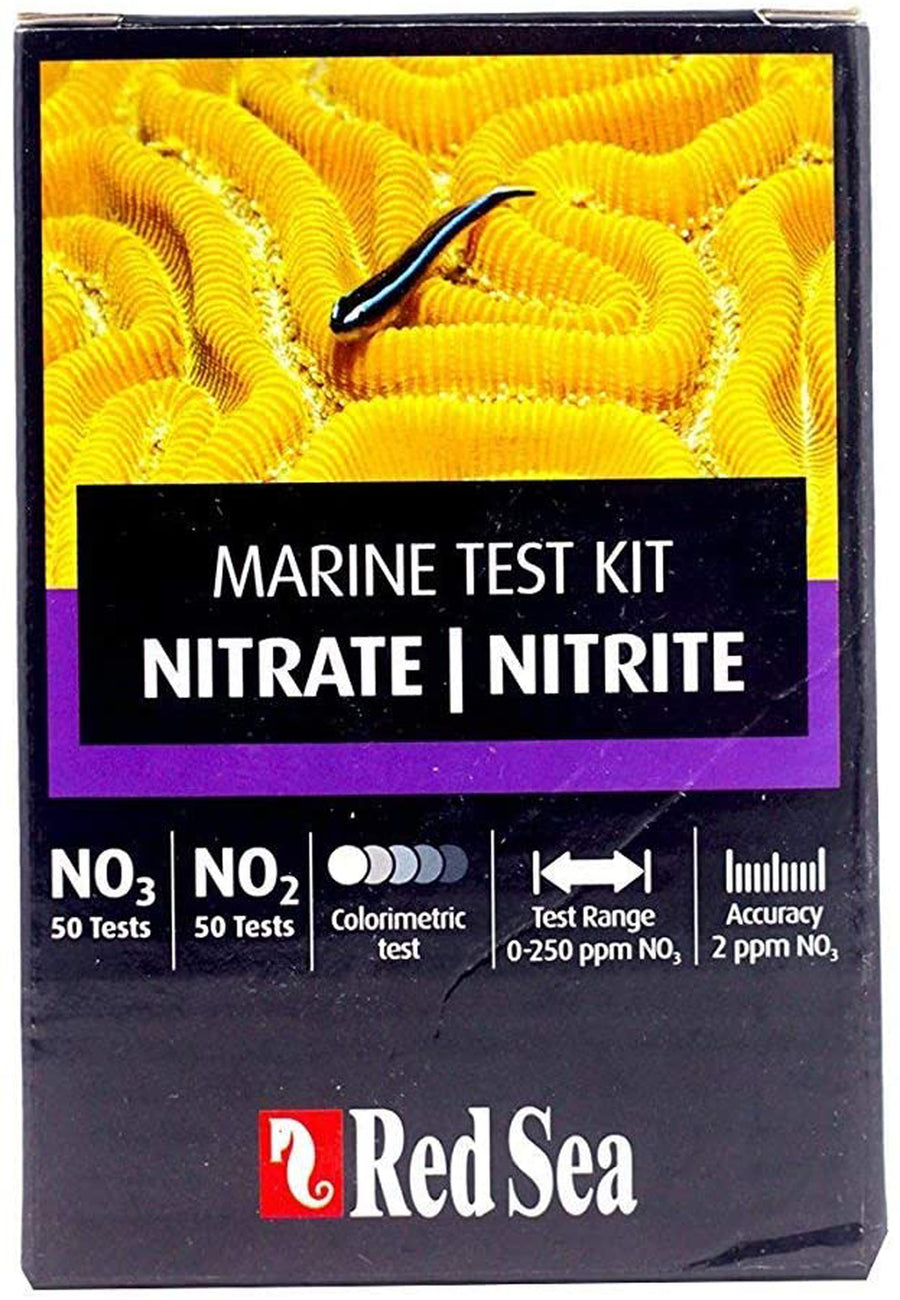 Red Sea Nitrate-Nitrite Test Kit Nitrite: 50 tests Nitrate: 50 tests