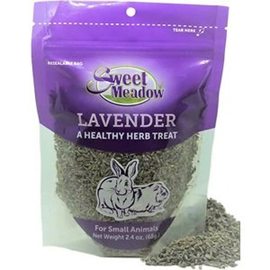 Sweet Meadow Farm Lavender Healthy Herb Small Animal Treat 1ea-2.1 oz
