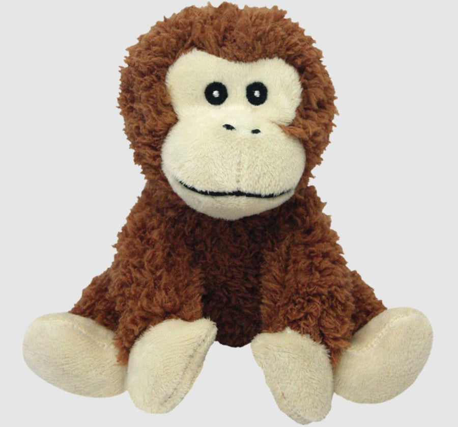 Multipet Look Whos Talking Dog Toy Monkey Assorted 7 in