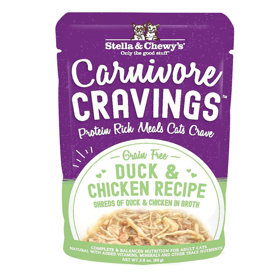 Stella and Chewys Carnivore Cravings Duck and Chicken Recipe; 2.8Oz (Case Of 24)