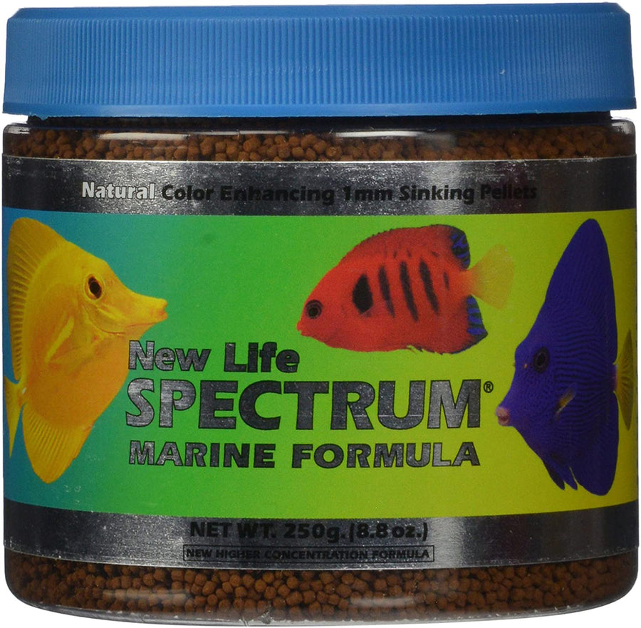 New Life Spectrum Tropical Sinking Pellets Fish Food 2.8 oz Regular