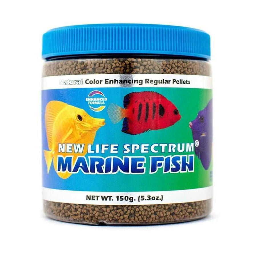 New Life Spectrum Marine Pellets Fish Food 5.3 oz