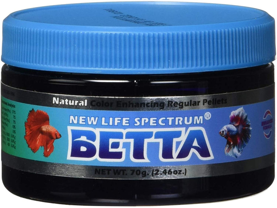 New Life Spectrum Betta Pellets Fish Food 0.8 oz Small