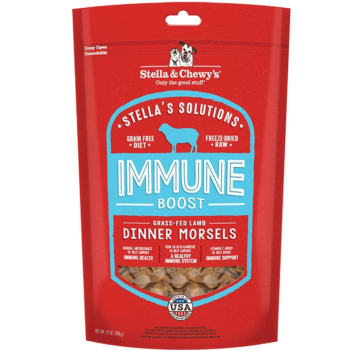Stella and Chewys Dog Solutions Immune Boost Lamb 13 Oz