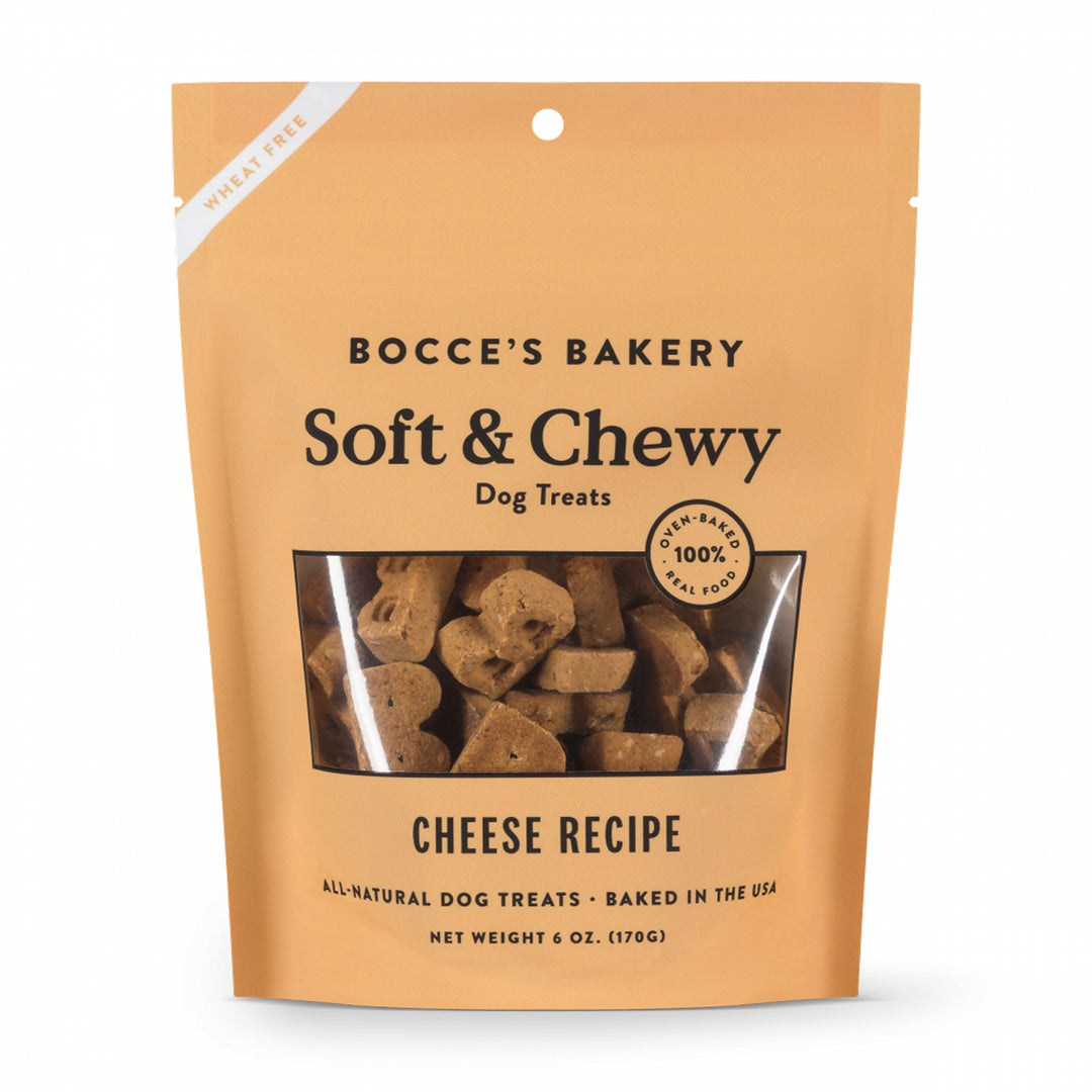Bocces Bakery Dog Soft and Chewy Cheese 6Oz.