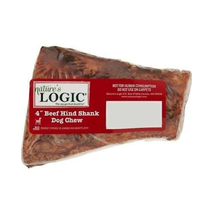 Natures Logic Dog Beef Shank Bone Treat 4In