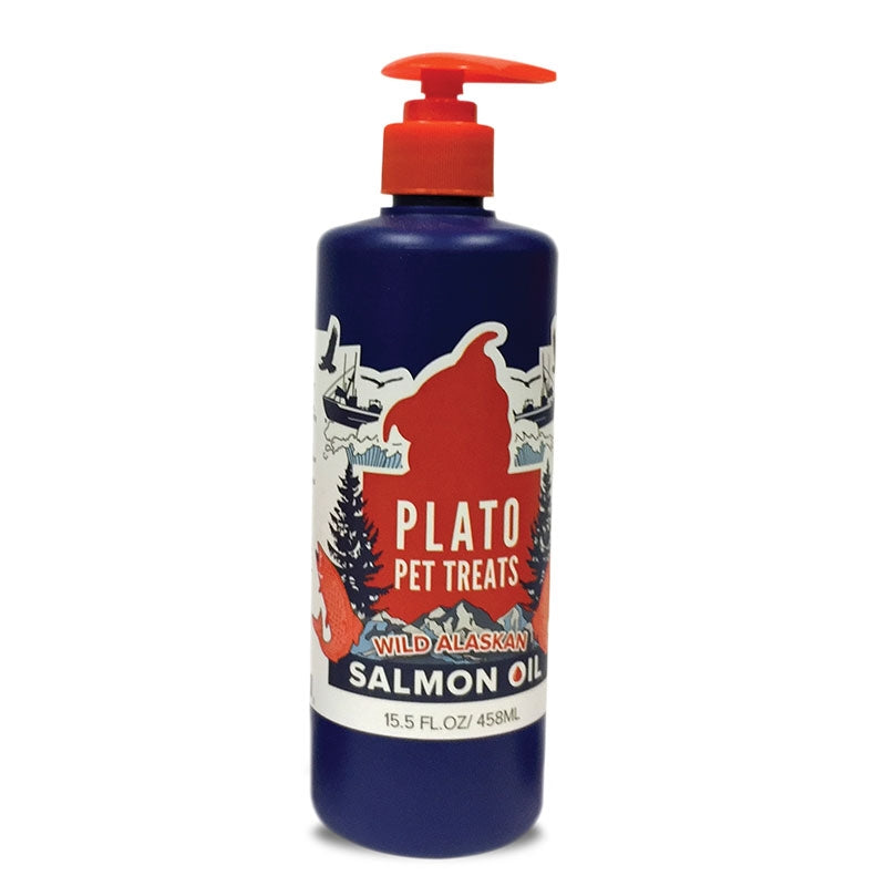 Plato Wild Alaska Salmon Oil 15 Oz.